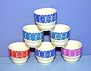 Egg Cups Set Of 6 Made In Finland Original Box