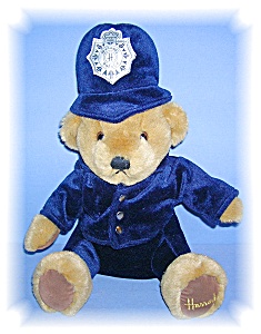 English 12 Inch Harrods Police Teddy Bear