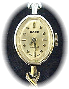Ladies Vintage 10k Gf Rado Wristwatch