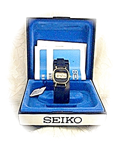Ladies Vintage Seiko Wristwatch Orig Box