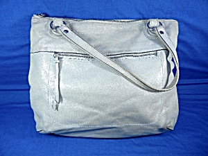 Coach Bag Light Silver Sparkle