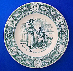 Wedgewood Collectors Plate, Story Of Ivanhoe, Urfried .