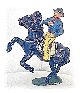 Diecast Timpo Toys England Cowboy & Horse
