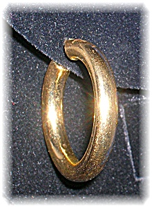 Earrings 14k Yellow Gold Hoop