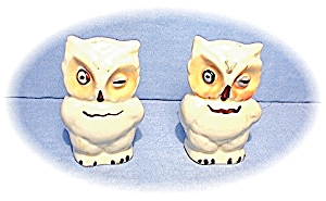 Shawnee Owls Salt & Pepper Shakers