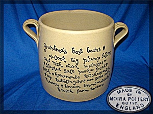 Moira Pottery Co. Ltd. Bean Pot Made In England