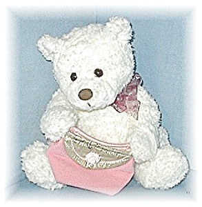 16 Inch Gund Bear With Pink Gift Bag