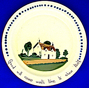 Devon Motto Ware Plate Made In England...