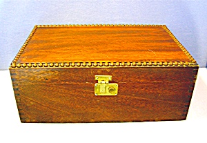 Walnut Wooden Box - Cigar Box ?