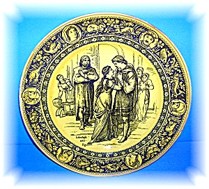 Beautiful Collectible Wedgewood Ivanhoe & Rowena Plate