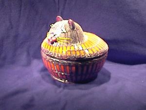 Colorful Cat Basket.