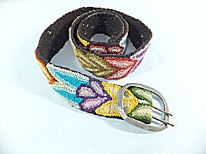 Belt Hand Woven 100% Wool Peru Pistil Andina