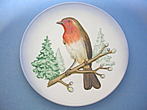 Goebel 1973 Wild Life Wall Plate Robin