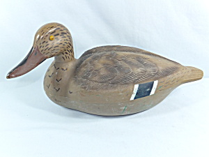Vintage Quackers Duck Decoy - Hen