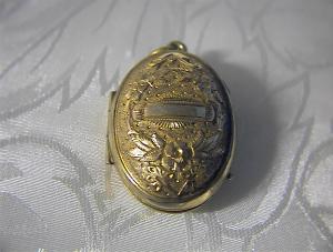 Gold Fill Antique 1900s Picture Locket