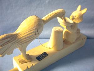 Wooden Bird & Animal Carving Hand Made