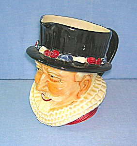 Staffordshire Toby Jug Shorter & Sons Beefeater England