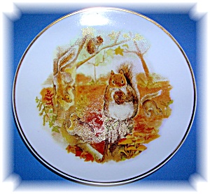Squirrels Wildlife Of Britain Collector Plate