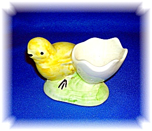 Egg Cup Baby Chick Ceramic