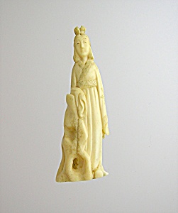 Oriental Lady Resin Figure