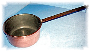 Old Copper Saucepan Cooking Pot