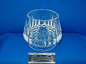 Waterford Small Footed Bowl Or Candle Holder