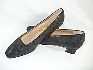 Salvatore Farragamo Shoes Black 8 B Italy