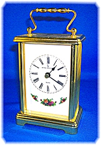 Royal Doulton Bulova Carriage Clock