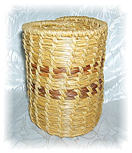 Hand Made Woven Basket - Papago