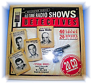 20 Cd Library Old Time Detective Radio Shows