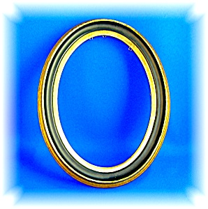 Picture Frame Oval Wood Made In Finland