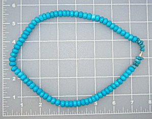Turquoise Glass Necklace
