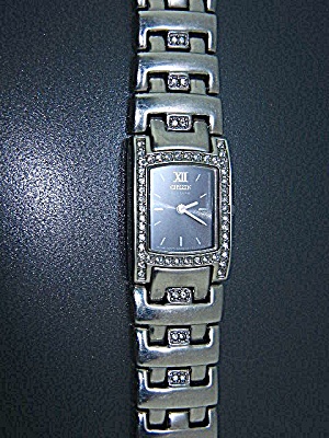 Wristwatch Citizen Eco Drive Crystal Face 7 Inches