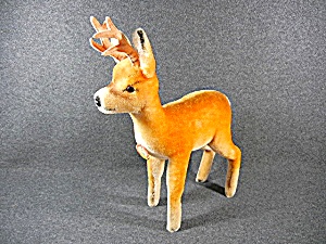 Steiff Original Eujan Buck Deer Mohair 50s 60s Germany