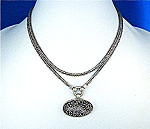 Lois Hill Sterling Silver Necklace Indonesia