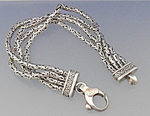 Rodney De Gruchy Sterling Silver Designer Bracelet