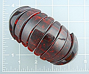 Cherry Amber Wide Expanda 122 Grams Bracelet