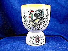 Rooster Egg Cup Ceramic