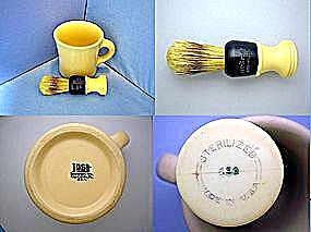 Shenango Mug And Shaving Brush Vintage