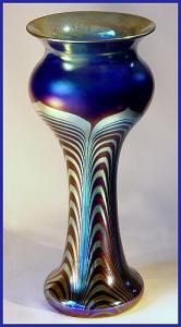 Large Early Correia Art Glass Vase