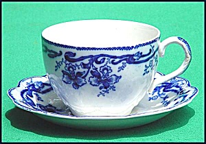 Flow Blue: Del Monte Cup And Saucer