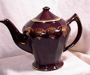 Hall Teapot - Albany - Mahogany