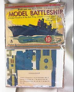 Wwii Paper Model Battleship