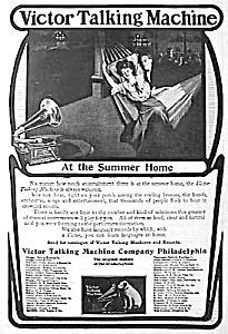 1904 Victor Talking Mach Horn Phonograph Ad