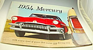 1954 Mercury Dealer Huge Sales Brochure-original