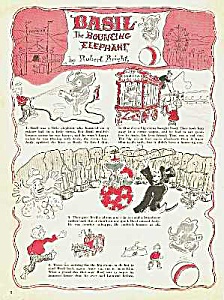 1944 Circus Story Magazine Comic Page