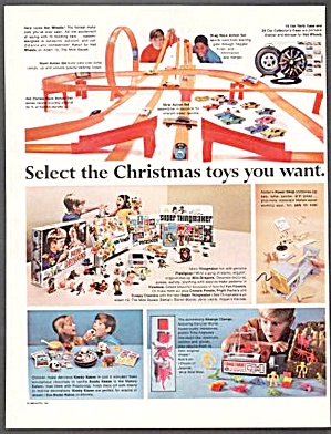 1968 Hot Wheels Barbie Thingmaker Mrs Beasley+toy Ad