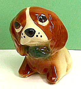 Early Puppy Dog Mini Pottery Planter