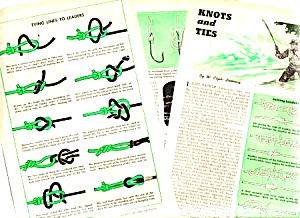 1949 Fishing Line Knots - Ties Magazine Article