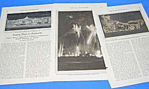 1926 Fireworks/pyrotechnics Mag Article